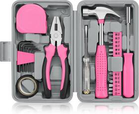 Kaliacho 313039733703 24pcs Home Diy Tool Kit For Household Office And Garage - General Repair Small Ha