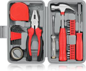 Kaliacho 313045841867 24pcs Home Diy Tool Kit For Household Office And Garage - General Repair Small Ha