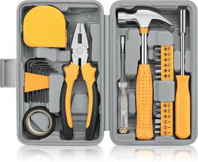 Kaliacho 445053246280 24pcs Home Diy Tool Kit For Household Office And Garage - General Repair Small