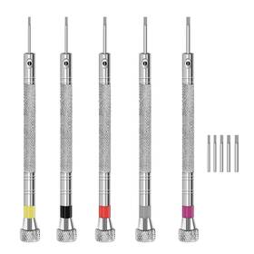 Kalim 757173467511 Mini Screwdriver Set 10pcs Kit For Watches Glasses And Accessor