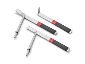 Bs9314n Kauplus Versatile 3 Pc Seam Buster Set Straight 30-degree And 90-degree Splitters
