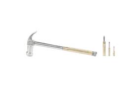Kikkerland 612615081116 Multi Tool Handy Hammer With 6-in-1 Screwdriver Set Household Tools