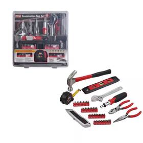 King 711181169041 Tool Set 48 Piece Combination Kit Household Hand Tools Wrench Hammer Pliers