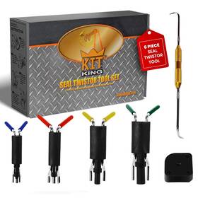 Kit King Usa 445006838883 Hydraulic Seal Installation Tool Set 6 Piece Twistor Including Two S