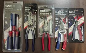 Klein Tools 092644338014 American Forged Limited Edition Complete Set New In Original Package