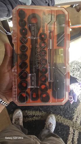 Klein Tools 32900xhdl 18-piece Hand Tool Set Ratchet Sockets Hard Orange Case