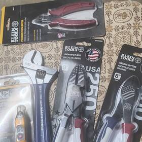 509-8 Klein Tools Usa 250th 5-piece Set Lineman Pliers Wrench Ncv Tester Cutter