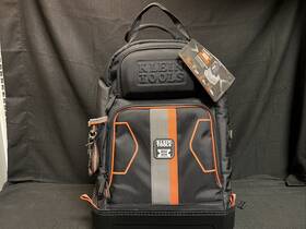 62201mb Klein Tools New Heavy Duty Backpack For Customizable Interior And One Handed Locking