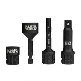 65kadpm Klein Tools Knect M Impact Socket Adapter Set 4 Adapters For 3/8-inch