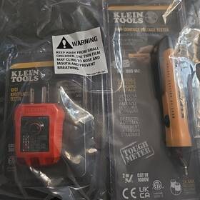 80025 Klein Tools Outlet Tester Set 2-piece