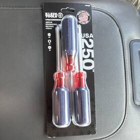 Klein Tools 854a3250 Usa 250th 3-piece Screwdriver Set Polished