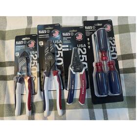 Klein Tools D2000-8ne 250th Usa Anniversary 6pc Mixed Tool Set American Flag Colors