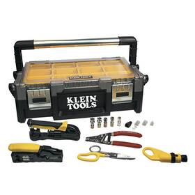 Vdv001-833 Klein Tools Vdv Protech Data And Coaxial Kit