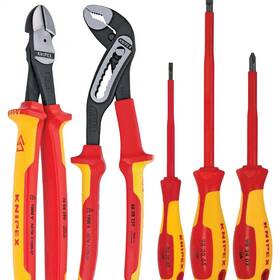 Knipex 313054129109 Automotive Pliers And Screwdriver Tool Set 5-piece