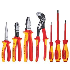 Knipex 843221006938 1 000v Insulated Pliers Screwdriver Tool Set With Nylon Pouch 7-piece
