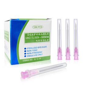 Knixxo 202212120003 100 Pack 18 Gauge 1.5 In Lab Accessories Individually Sealed Supplies