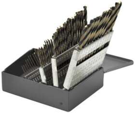 60kk5 Knkut Performance 60 Piece Jobber Length Numbers 1-60 Drill Bit Set