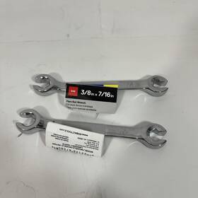 0516045 Kobalt Flare Nut Wrench Sae 3/8 Inch X 7/16 516045 Lot Of 2