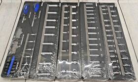 0856855 Kobalt 77pc Sae/mm 6 And 12 Point Socket Set With Screwdriver Handle