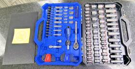 2474045 Kobalt 118 -piece Metric And Standard Sae Mechanics Tool Set With Hard Case