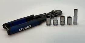095208 Kobalt 337788 Lot Of 6 Misc Pcs Bolt Cutters And Sockets 13 10 338074