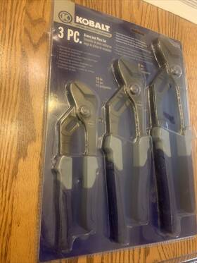 284370 Kobalt 50886 Tool Set New In Package Never Opened 3 Pc. 8in 10 12. . Nice