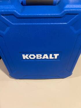 52291 Kobalt Tool Set Rolling Suit Case Assorted Tools With Hard Household Garage