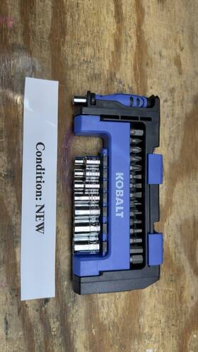 53340 Kobalt 41 Piece Metric Mechanics Tool Set #53340