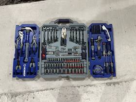 53343 Kobalt 155 Pc Mechanics Tool Set Sae/metric - New Open Box Homeowner