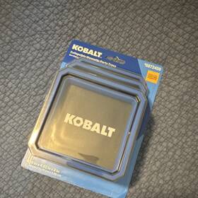 53623 Kobalt Collapsible Magnetic Parts Tray Set 2-piece Blue Black