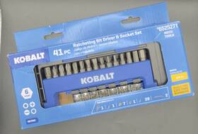 6525271 Kobalt 41 -piece Metric Mechanics Tool Set With Hard Case #6525271