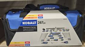 81677 Kobalt 267-piece Metric Sae Standart Household Tool Set