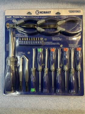 Kobalt 820909625100 24pc Precision Tool Set
