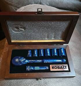 Se7en Kobalt Tool Set - Nascar 2016 Limited Edition Blue