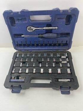 Pbr096273 Kobalt Tools 0573339 3/8 Inch Drive 57-pc Sae And Metric Mechanics Tool Set