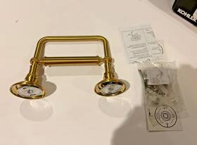 72573-2mb Kohler New Wall Mount Toilet Tissue Holder Vibrant Brushed Brass
