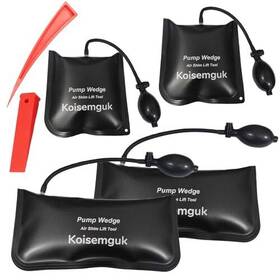 Koisemguk 971554730108 4 Pcs Air Wedge Bag Set Commercial Pump Leveling Kit Alignment