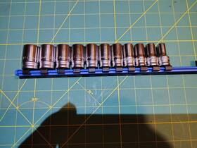 Rs3300xz Koken Z-eal Semi-deep 6pt 8 10-19mm Socket Set