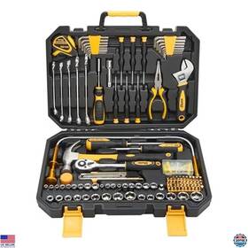 B0d7v5crbn Koopool 159pc Hand Tool Set With Toolbox For Home Auto Repair And General Use