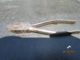 No.1830-6.5 Kraeuter Vintage Industrial No.1830-8 Linemans 6.5 Inch Pliers Made In Usa