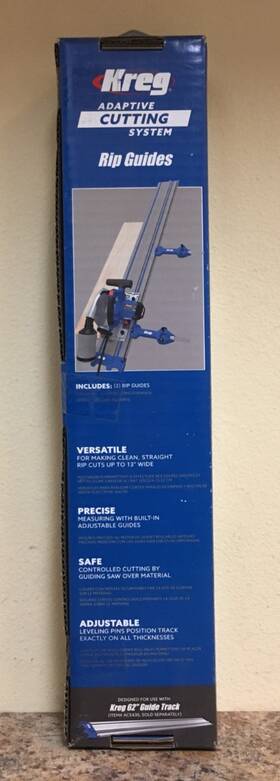 Acs405 Kreg Adaptive Cutting System Rip Guides 2-piece