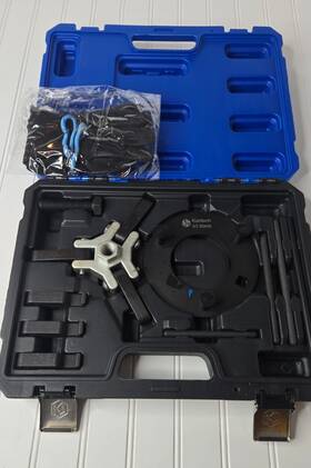 Kt-5045a Kuntech Harmonic Damper Pulley Puller For Balancer Removal Chrysler Gm Dodge