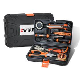 Kwtajieqc 784482220728 Home Repair Partner Hand Tool Kit And Portable Toolbox Include Wrench Utility