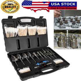 Kyqp990 Ky-motor Diesel Injector Seat Brush Cleaning Kit 8090s On Cylinder Heads Stainless Steel