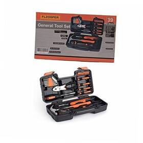 39pc-tz Kydsan 39-piece Tool Set General Household Hand Kit With Portable Toolbox