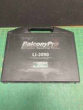 Lj-3090 L J Smith Balconypro Baluster Spacing Tool Guide Deck Railing Jig L.j. Stair
