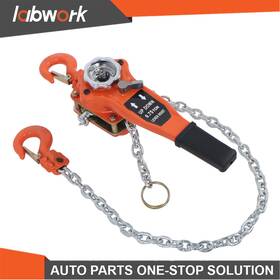 Tl36209q Labwork 1650lbs/0.75t Manual Lever Chain Hoist 5ft/1.5m 360 Rotation Hook