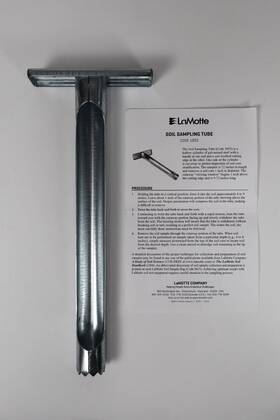 Code-1055 Lamotte 637395006937 Soil Sampling Tube 10 Inch Galvanized Steel - New In Box