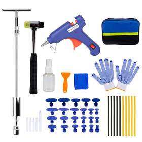 Qipei-010 Larlarsa Lararsa Dent Puller Kit - Adjustable Paintless Removal For Cars Car