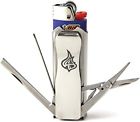 Lb2013d Lighterbro Stainless Steel Icon Lighter Sleeve